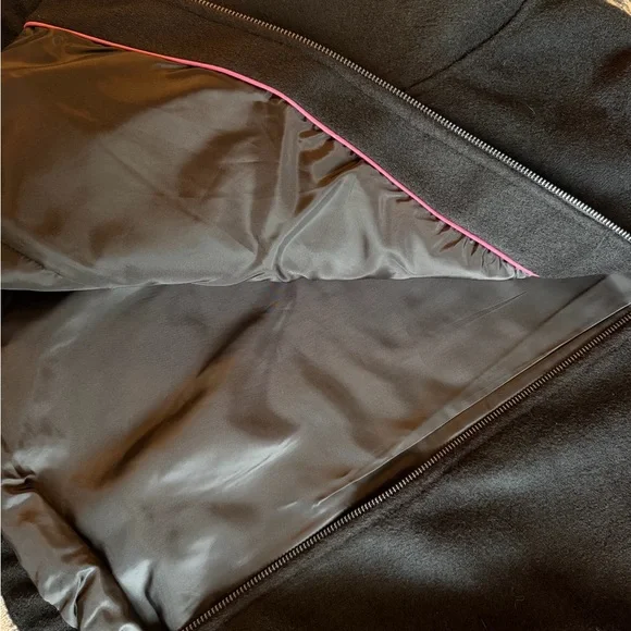 Time and Tru Black Fleece Zip-Up Jacket – Size Large - Picture 5 of 6